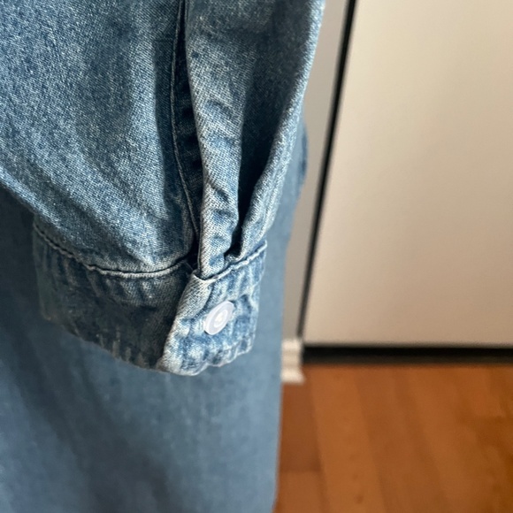 Denim Coat/ Dress Blue Size XXL - Picture 5 of 11